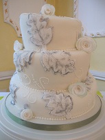 topsy turvy wedding cake